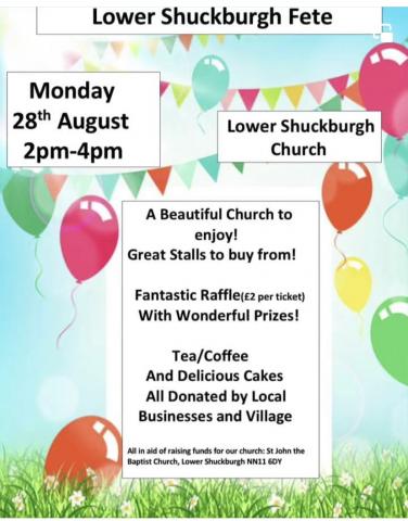 Lower Shuckburgh Fete