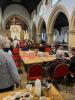 Bishop Sophie blesses the Bridges Group at a lunch at St Michaels, Stockton